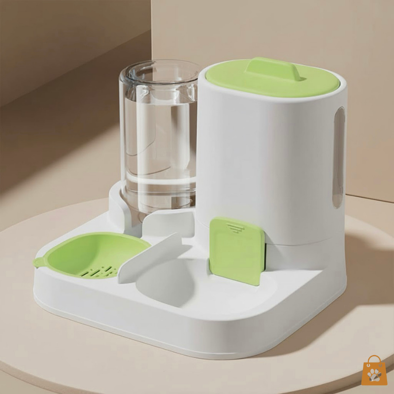 PetFlow Duo — Automatic Food & Water Station (2-in-1 For Cats & Dogs)