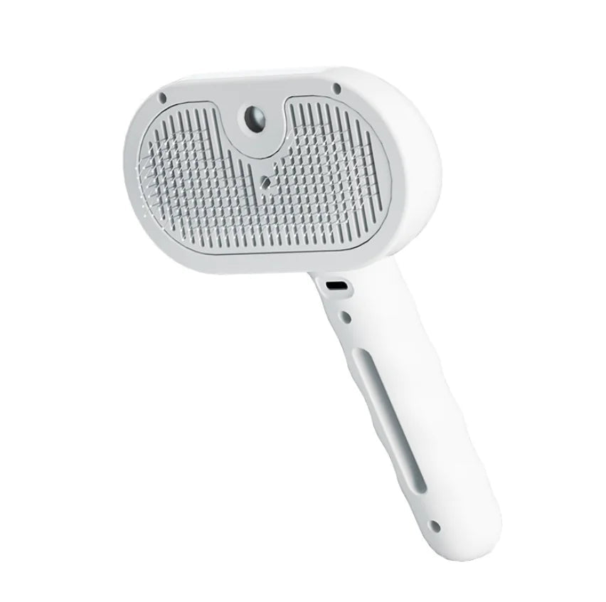 Pet Steam Brush – 2-in-1 Grooming & Hair Removal Tool