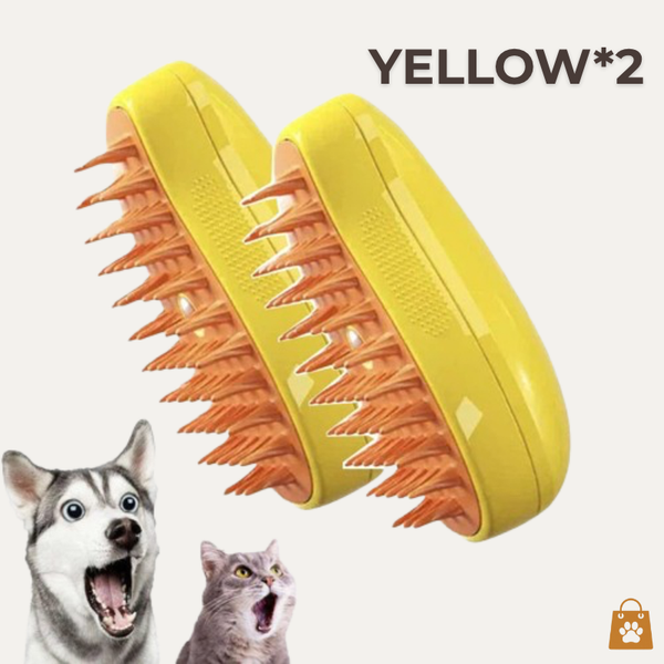 Pet Mist Brush – 3-in-1 Electric Spray & Massage Comb