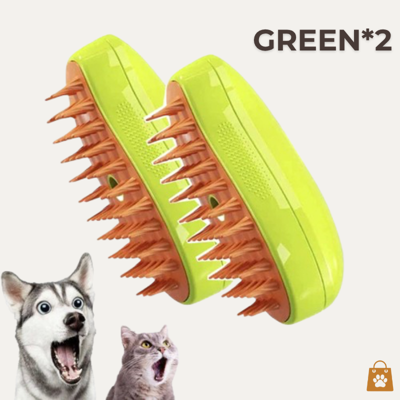 Pet Mist Brush – 3-in-1 Electric Spray & Massage Comb
