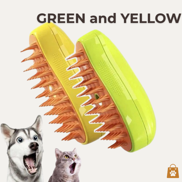Pet Mist Brush – 3-in-1 Electric Spray & Massage Comb