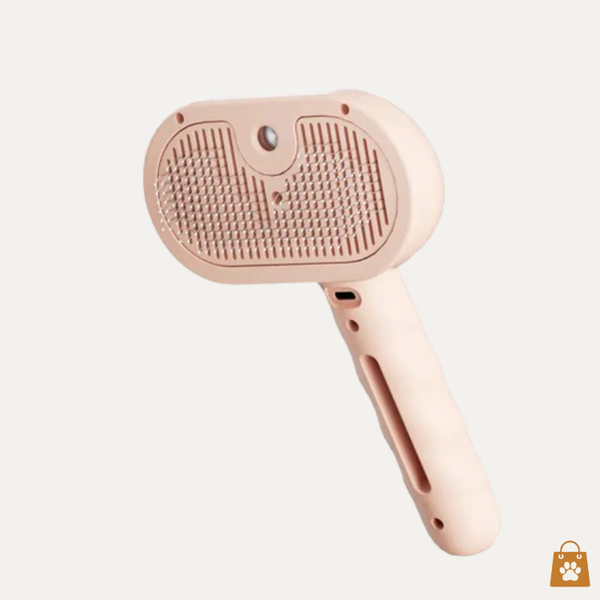 Pet Steam Brush – 2-in-1 Grooming & Hair Removal Tool