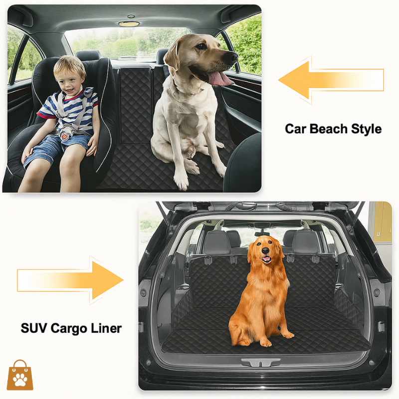 Premium Dog Car Seat Protector