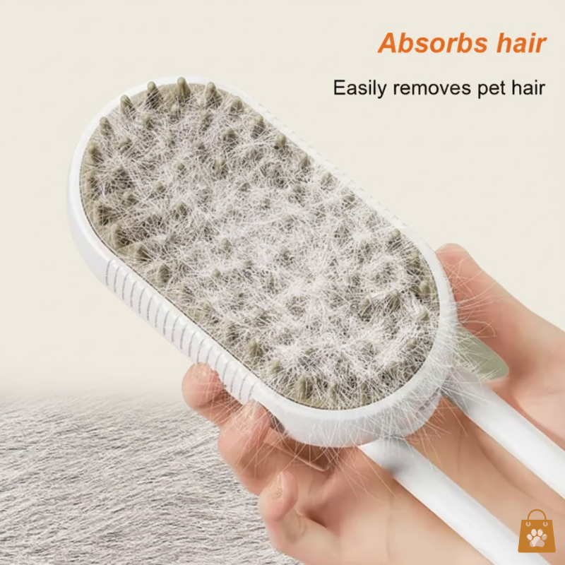 Pet Care Brush – 3-in-1 Grooming, Cleaning & Massage Tool